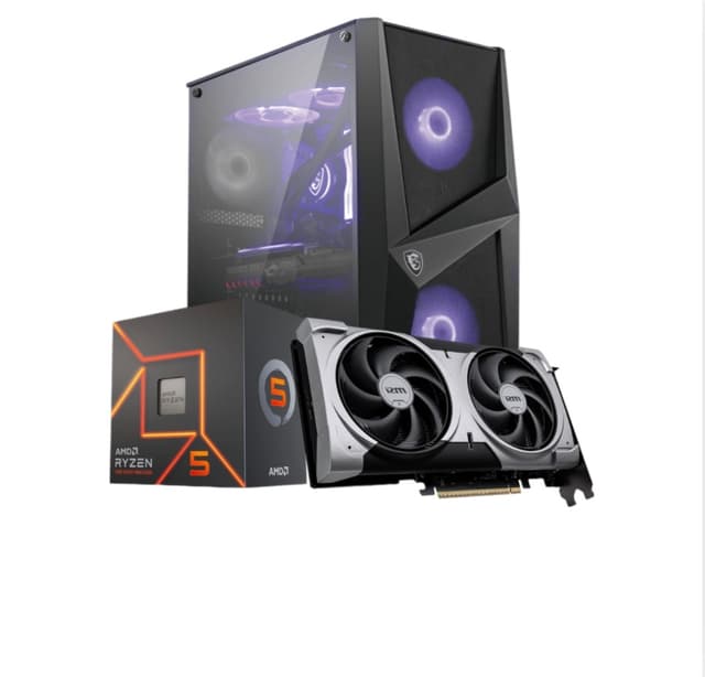 1100 Euro Gaming PC – AMD Ryzen 5 + RTX 5060TI